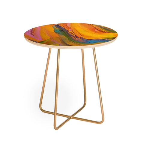 Studio K Originals Rainbow River Round Side Table