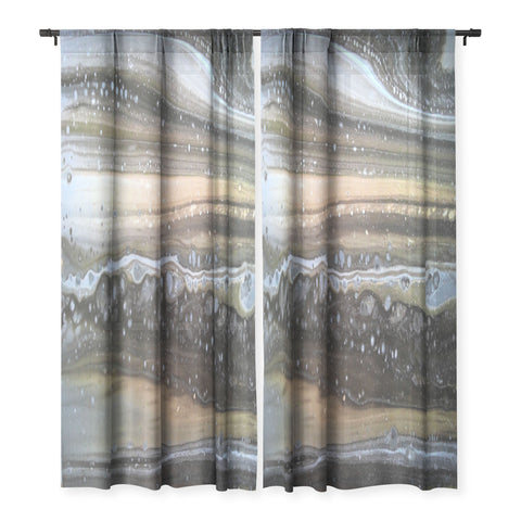 Studio K Originals Snow on Brownsville Sheer Non Repeat