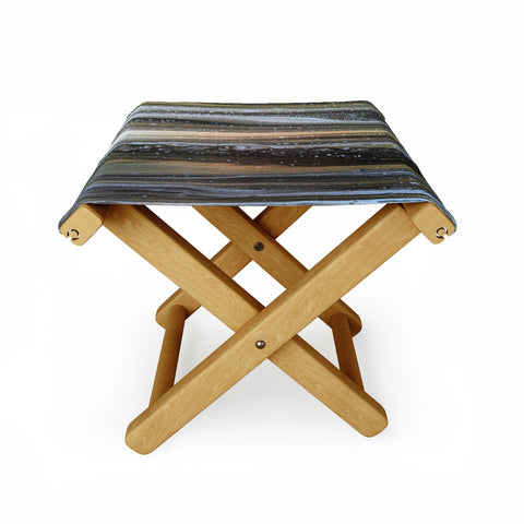 Studio K Originals Snow on Brownsville Folding Stool