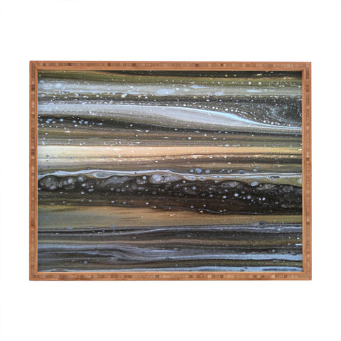 Studio K Originals Snow on Brownsville Rectangular Tray