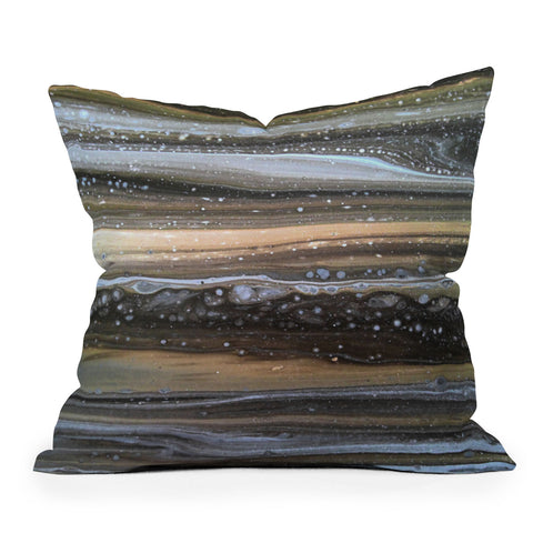 Studio K Originals Snow on Brownsville Outdoor Throw Pillow