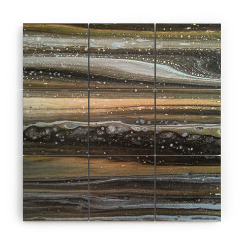 Studio K Originals Snow on Brownsville Wood Wall Mural