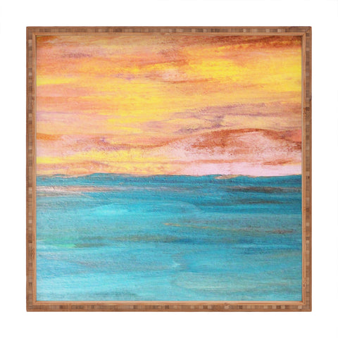Studio K Originals Sunset Dream I Square Tray