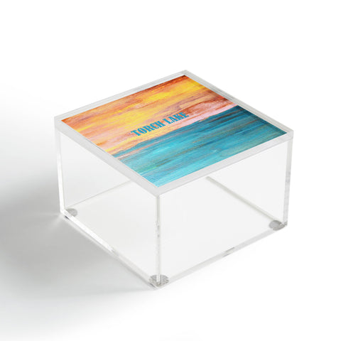 Studio K Originals Torch Lake Sunset Acrylic Box