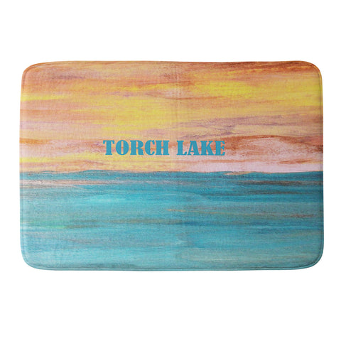 Studio K Originals Torch Lake Sunset Memory Foam Bath Mat