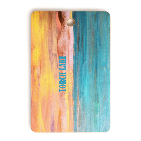 Studio K Originals Torch Lake Sunset Cutting Board Rectangle