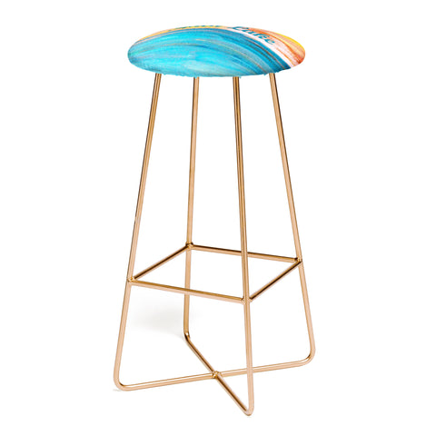 Studio K Originals Torch Lake Sunset Dream II Bar Stool