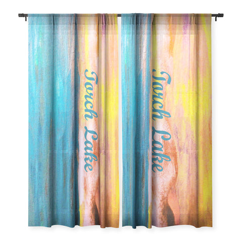 Studio K Originals Torch Lake Sunset Dream II Sheer Non Repeat