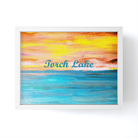 Studio K Originals Torch Lake Sunset Dream II Framed Mini Art Print