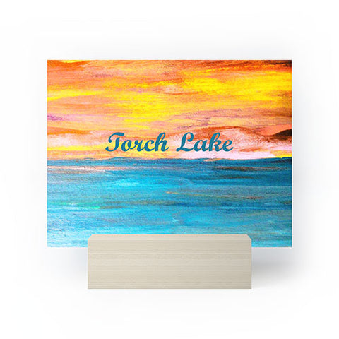 Studio K Originals Torch Lake Sunset Dream II Mini Art Print