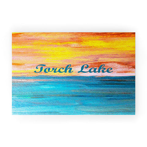 Studio K Originals Torch Lake Sunset Dream II Welcome Mat