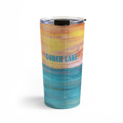 Studio K Originals Torch Lake Sunset Travel Mug