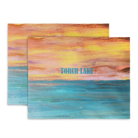 Studio K Originals Torch Lake Sunset Placemat