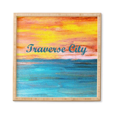 Studio K Originals Traverse City Sunset Dream Framed Wall Art