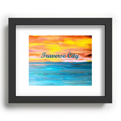 Studio K Originals Traverse City Sunset Dream Recessed Framing Rectangle