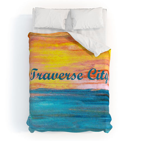 Studio K Originals Traverse City Sunset Dream Duvet Cover