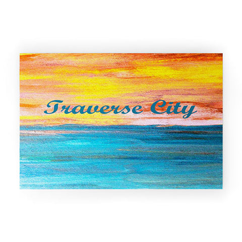 Studio K Originals Traverse City Sunset Dream Welcome Mat