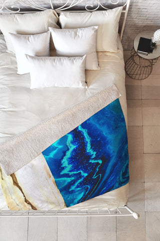 Studio K Originals Watch the Bay Fleece Throw Blanket