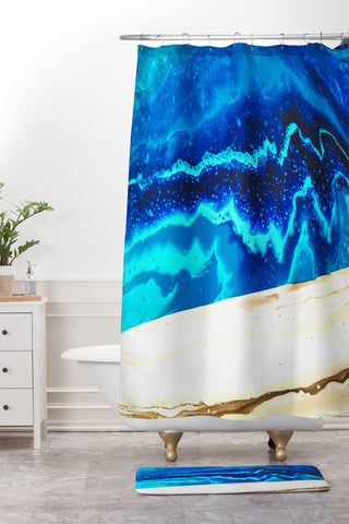 Studio K Originals Watch the Bay Shower Curtain And Mat
