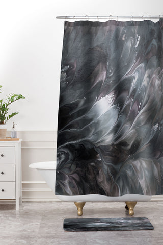 Studio K Originals Wisps Shower Curtain And Mat