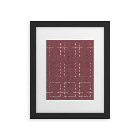 Summer Sun Home Art Embrace Berry Framed Art Print