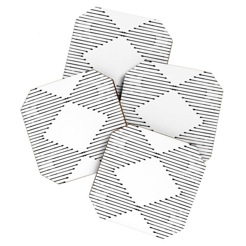 Summer Sun Home Art Geo 1 Coaster Set