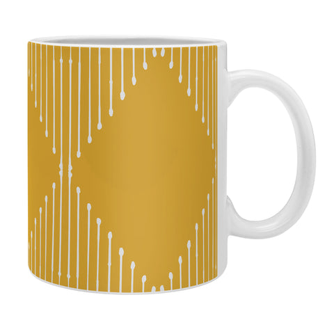 Summer Sun Home Art Geo Yellow Coffee Mug