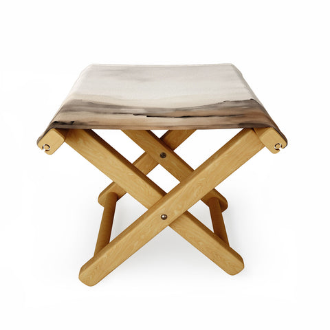 Summer Sun Home Art Rustic Landscape I Folding Stool