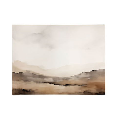 Summer Sun Home Art Rustic Landscape I Poster