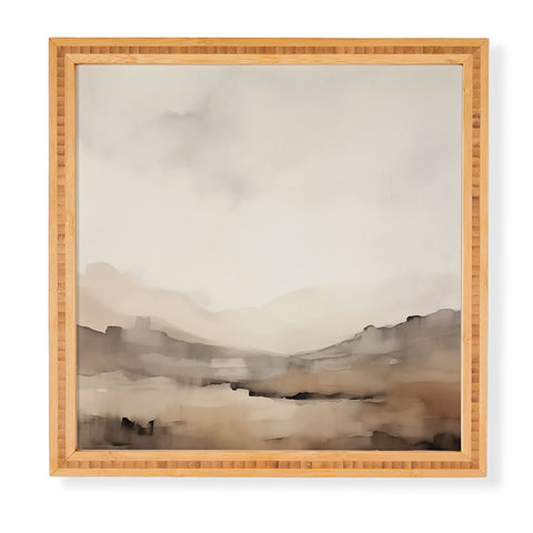 Summer Sun Home Art Rustic Landscape I Framed Wall Art