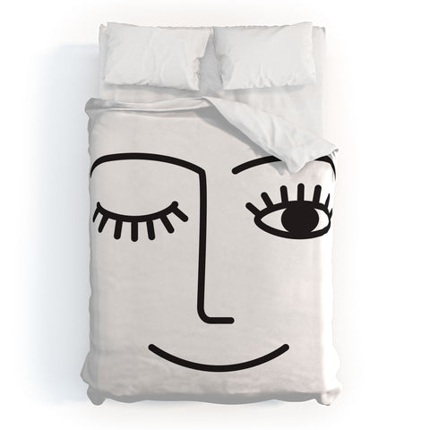 Summer Sun Home Art Wink 2 Duvet Cover