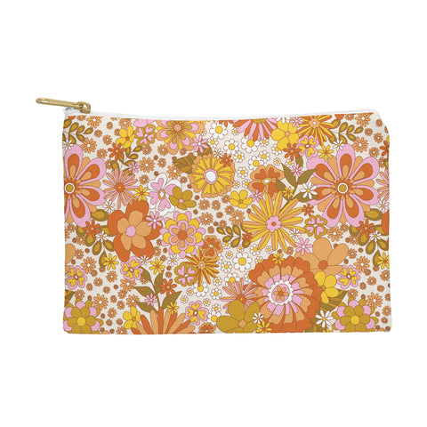Sundry Society 70s Floral Pattern Pouch