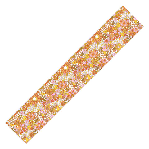 Sundry Society 70s Floral Pattern Table Runner