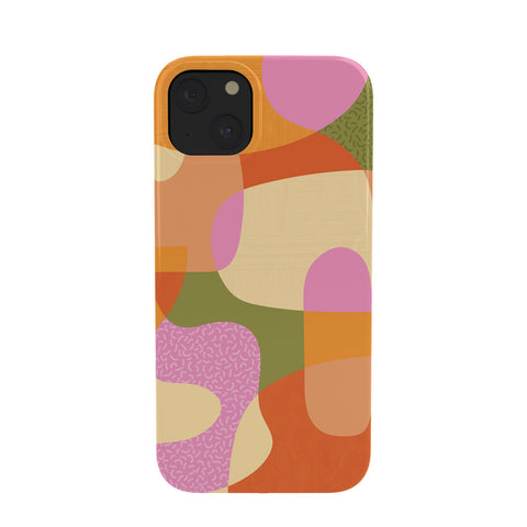 Sundry Society Bright Color Block Shapes Phone Case