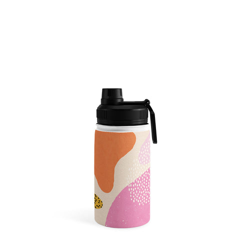 Sundry Society Bright Splotchy Shapes Water Bottle