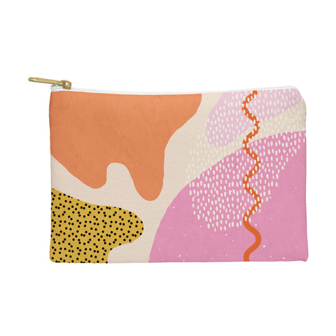 Sundry Society Bright Splotchy Shapes Pouch