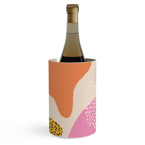 Sundry Society Bright Splotchy Shapes Wine Chiller