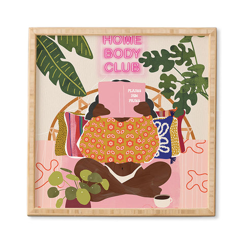 Sundry Society Homebody Woman Framed Wall Art