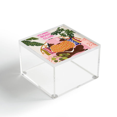 Sundry Society Homebody Woman Acrylic Box