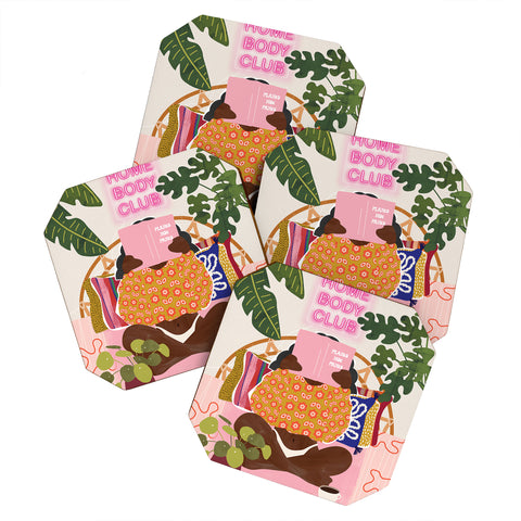 Sundry Society Homebody Woman Coaster Set