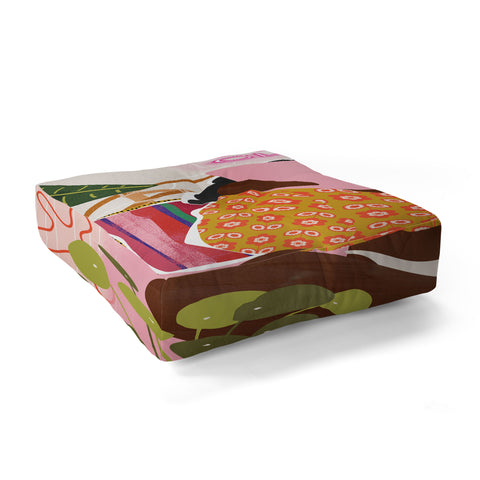 Sundry Society Homebody Woman Floor Pillow Square