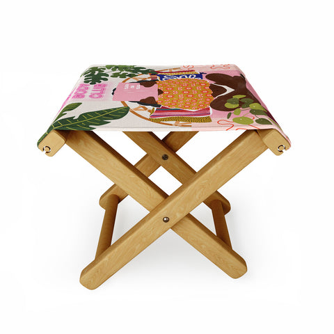 Sundry Society Homebody Woman Folding Stool