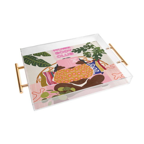 Sundry Society Homebody Woman Acrylic Tray