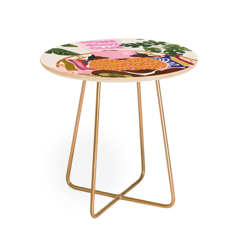 Sundry Society Homebody Woman Round Side Table