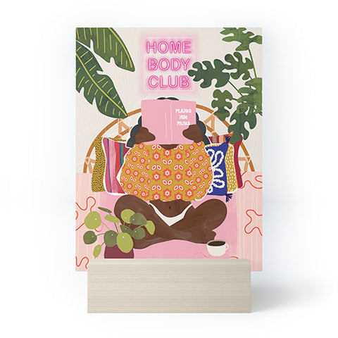 Sundry Society Homebody Woman Mini Art Print