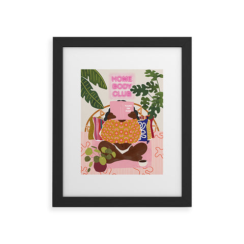 Sundry Society Homebody Woman Framed Art Print