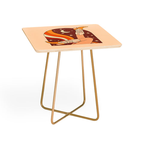 Sundry Society Neutral 70s Western Boots Side Table