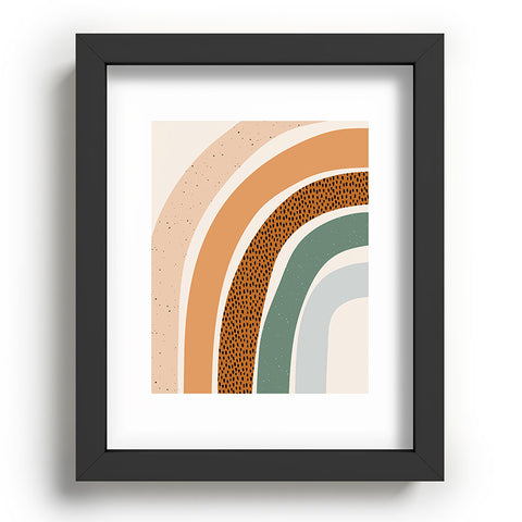 Sundry Society Patterned Rainbow Recessed Framing Rectangle