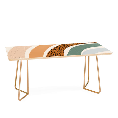 Sundry Society Patterned Rainbow Coffee Table