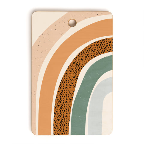 Sundry Society Patterned Rainbow Cutting Board Rectangle